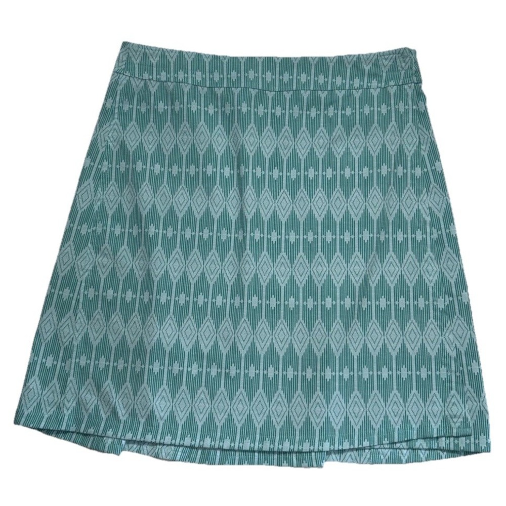 Rip Skirt Women's Skirt Wrap Hawaii West End‎ Sea Glass Print Sz Small No Flaws